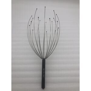 Scalp Massager Head Massager Scratcher Tingler w/20 Fingers Hair Silver/Black
